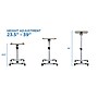 Mount-It! Rolling Height Adjustable Bedside Cart with Lockable Wheels (MI-7946)~#|#~92DCBA62-4F94-467E-AA01CB04A83CE8F2_sc7