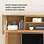 Bush Home Somerset 60" W Desk Hutch, Storage Shelves for Office Desk, Maple Cross (WC81431)~#|#~92EADB9C-5BFB-40DA-8EF031D2EA6964D2_sc7