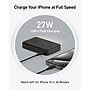 Anker MagGo GaN MagSafe Wireless USB-C Power Bank for iPhone 12 and Later, 10000 mAh, Black (A1654H11-1)~#|#~92EC5F74-9DBC-4B6F-96419C850F62B321_sc7