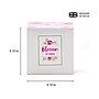 Pukka Pad Blossom Memo Block, 3.15" x 3.15", Pink, 500 Sheets/Pad, 3 Pads/Pack (8662-BLO)~#|#~92F08628-7BD1-4D48-823D485E8ADFA7A2_sc7