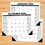 2025-2026 Willow Creek Basic 22" x 17" Academic Monthly Desk Pad Calendar, Black/White (54970)~#|#~92F5F1BD-E34D-49E8-9C3C926FD6C6F408_sc7