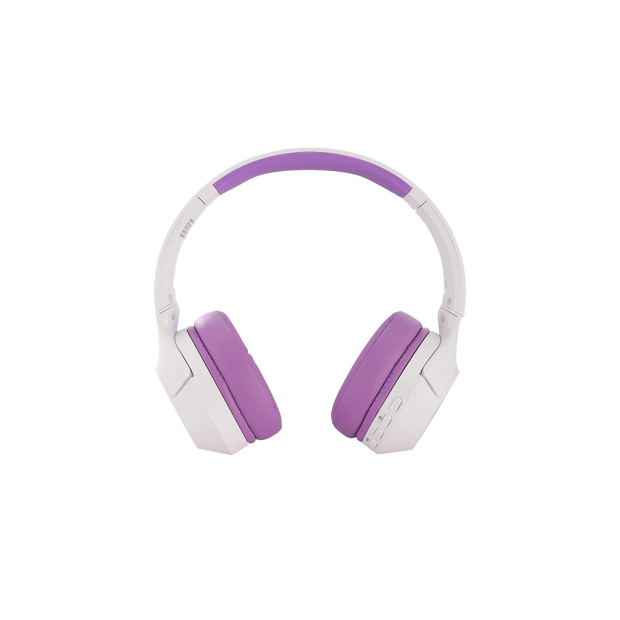 Altec Lansing Whiteout Series Wireless Bluetooth Kid Safe ANC Headphones, White/Purple (MZX4500-WOPUR) Sansujyuku sansujyuku.com