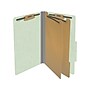 Medical Arts Press Pressboard Classification Folder, 2 Dividers, 2" Expansion, Legal Size, Pale Green, 10/Box~#|#~92FD7359-B195-4B8D-96F20218E139754A_sc7