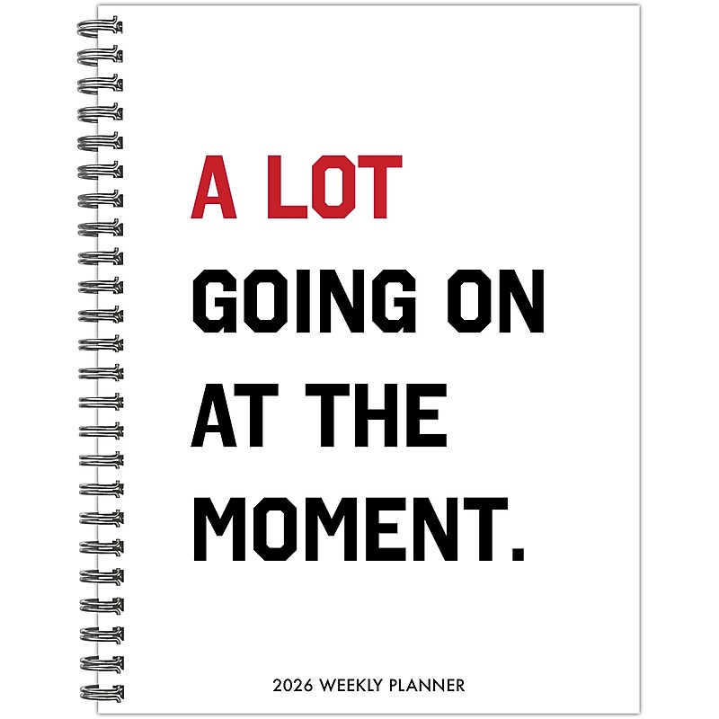 2026 Willow Creek A Lot Going On 6.5" x 8.5"  Weekly & Monthly Planner, Paperboard Cover (57513) image 1