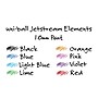 uni-ball JETSTREAM ELEMENTS Retractable Ballpoint Pens, Medium Point, Assorted Inks, 12/Pack (70171)~#|#~92FF3557-77FD-48AD-80010D608F83388A_sc7