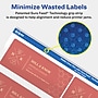 Avery Laser/Inkjet Rectangle Multipurpose Labels, 1-1/2" x 3-3/4", Clear, 100/Pack (94205)~#|#~93017999-19CE-4526-969D9BD263BE79A9_sc7