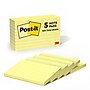 Post-it Sticky Notes, 3" x 5", Canary Collection, Lined, 100 Sheets/Pad, 5 Pads/Pack (635-5PK)~#|#~930A79F2-1662-46AB-83FD922E4335E95E_sc7