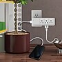 Ciao Tech 9-Outlet Swiveling Surge Protector Wall Tap with 2-USB Ports, 540-Joules, White (CPAT900-067)~#|#~930B89AF-012E-4DA9-B9D614C7E31F7BA5_sc7