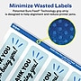 Avery Laser/Inkjet Rectangle Multipurpose Labels, 9-3/4" x 1-1/4", Clear, 500/Box (94262)~#|#~930F1937-8F56-463D-B99D8AAE35555EA3_sc7