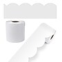 Carson Dellosa Education Rolled Scalloped Bulletin Board Borders, 3" x 65', White, 3/Bundle (CD-108514-3)~#|#~930F5160-AD4E-4645-B80322669FFCA85F_sc7