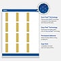 Avery Laser/Inkjet Square Multipurpose Labels, 2" x 2", White, 120/Pack (S00DJP)~#|#~9311D3B7-CAE2-4310-9D8A0DA0DBF50C74_sc7