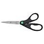 Westcott KleenEarth 8" Stainless Steel Scissors, Pointed Tip, Black, 2/Pack (15179)~#|#~93140625-EB09-44DD-BE347ACE3AAA4156_sc7