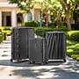 DUKAP Airley 3-Piece Hardside Spinner Luggage Set, TSA Checkpoint Friendly, Black (DKAIRSML-BLK)~#|#~9315CE81-27E8-40AE-9AE695F1B560913C_sc7
