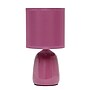 Simple Designs Table Lamp, Mauve (LT1134-MVE)~#|#~931A7D20-F95A-48A4-A2DAD9F3C6CBD51A_sc7