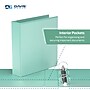 Davis Group Standard View 2" 3-Ring Binders, Mint, 6/Pack (7413-14-06)~#|#~931C0C5E-68BB-4EB2-8A31B5F77E532955_sc7