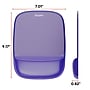 Staples TECH Gel Non-Skid Mouse Pad/Wrist Rest Combo, Purple (18265)~#|#~932562BC-2F42-4F27-86C35B46E0A69112_sc7