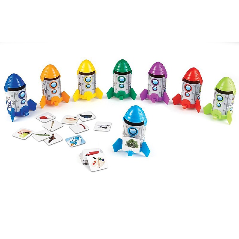 Learning Resources Rhyme & Sort Rockets image 1