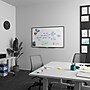 TRU RED™ Melamine Dry Erase Board, Black Frame, 5' x 3' (TR59359)~#|#~9329FDBF-6565-4E36-BAF726B350E42E32_sc7