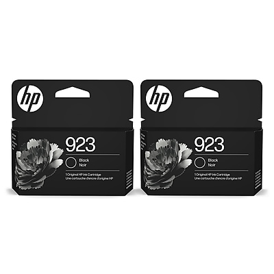 HP 923 Black Standard Yield Ink Cartridge, 2/Pack (4K0T2PK-VB) Sansujyuku sansujyuku.com