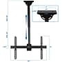 Mount-It! Adjustable Heavy Duty Dual TV Ceiling Mount For 32" - 77" Screens (MI-510)~#|#~932F56CD-09AA-4EE7-953E21E9DCA6CD0F_sc7
