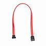 Rocstor SATA 1' Right Angle SATA to SATA Data Cable, Male to Male, Red (Y10C862-RD)~#|#~933317EA-7482-4AF3-BFE24D28E1CEC8E5_sc7