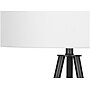 Monarch Specialties Inc. 62.75" Matte Black Floor Lamp with Ivory Drum Shade (I 9735)~#|#~933354A0-05D1-416F-A189874A8BCA7F5A_sc7