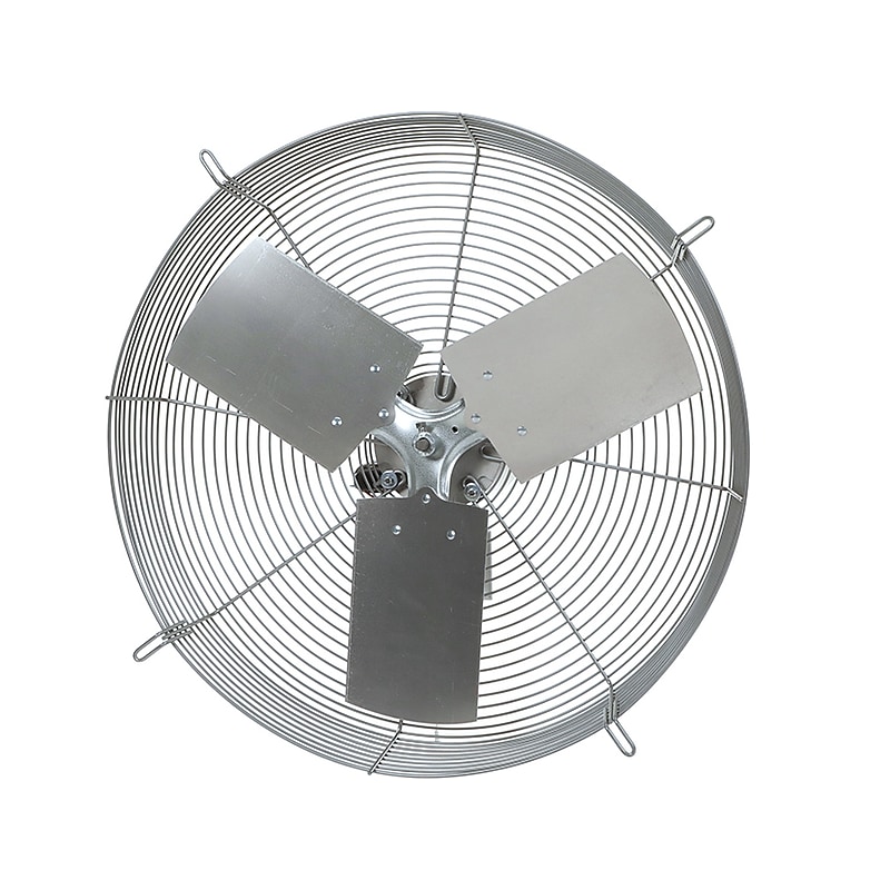 TPI Corporation CE-D 24" Wall Fan, 2-Speed, Silver (07984802) image 1