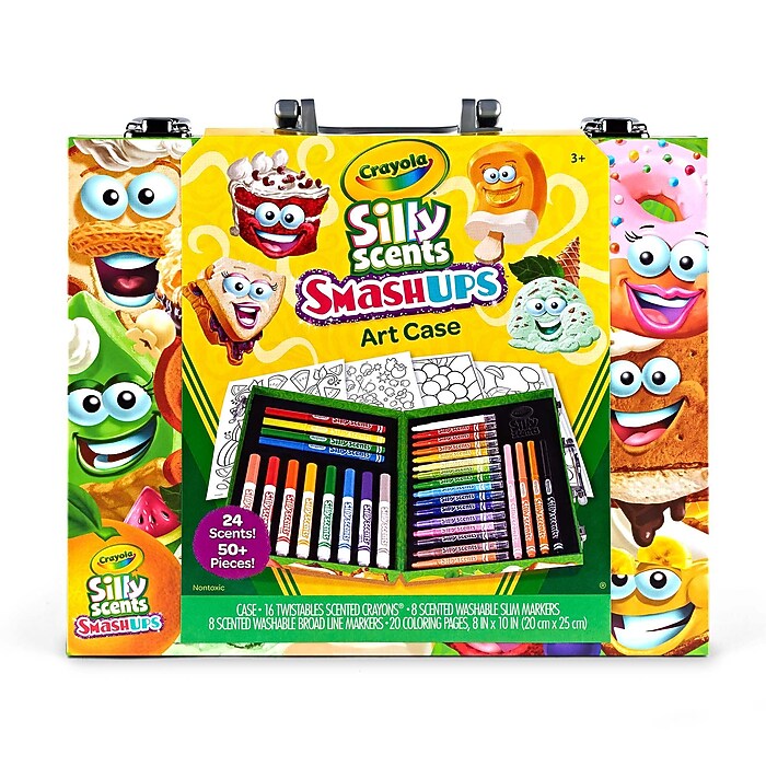 Crayola Silly Scents Mini Inspiration Art Case (BIN042935) | Staples
