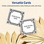 Avery Silver-Metallic Black Matte Blank Card, White, 120/Pack (S00-FKG)~#|#~934139DF-11EC-4889-B22721C7BC701988_sc7