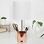 Creekwood Home 18.5" LED Table Lamp with USB Port, Rose Gold (CWT-1007-RG)~#|#~9344691D-3891-4E93-BBFFFE6D5B4F9A6C_sc7