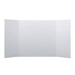 Flipside Corrugated Project Board, 3' x 4', White, 10/Carton Flipside Corrugated Project Board, 3' x 4', White, 10/Carton