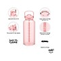Zak! Liberty Plastic Water Bottle, 64 oz., Coral (2546-X270)~#|#~9346C198-FD58-4973-BA4B5207CF62240F_sc7