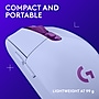 Logitech G305 Lightspeed Wireless Ergonomic Optical Gaming Mouse, Lilac (910-006020)~#|#~934A13A7-7AE5-44D1-BC72C9613A3B0043_sc7