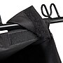 Household Essentials 1-Section Rolling Hamper, Canvas, Black (HE1114)~#|#~934C218F-B9E8-4060-9A07A96A99F4B6A3_sc7