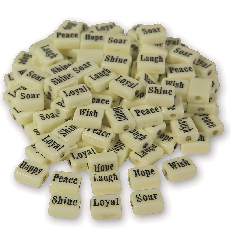 S&S Inspirational Beads Pack, 144/Pack (BE1392) image 1