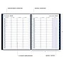 2025 Blue Sky 7" x 9" Weekly & Monthly Appointment Book, Plastic Cover, Navy (150847)~#|#~934D9E3F-7944-4162-BAA1BA6D3556020A_sc7