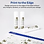 Avery Laser/Inkjet Multipurpose Labels, 3.5" x 0.75", Glossy Clear, 200/Pack (94217)~#|#~934F522A-3DD8-423B-B0C64056D9F08EF9_sc7