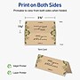 Avery Integrated Cards, 1-7/16" x 3.75", Matte Kraft Brown, 60/Pack (95289)~#|#~9355197C-54DC-4C7E-89375794BA5B9C0B_sc7