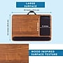 LapGear Home Office Pro 21.1" x 14.1" x 2.6" Lap Desk, Espresso Woodgrain~#|#~935708F7-CA70-4CEC-9CA38C5A24F09C5B_sc7