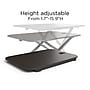 Union & Scale™ FlexFit™ 27"W Manual Rectangular Adjustable Desk Converter, Black (UN45516-CC)~#|#~935BD8CB-54B7-45FC-A95577EE96AC9A96_sc7