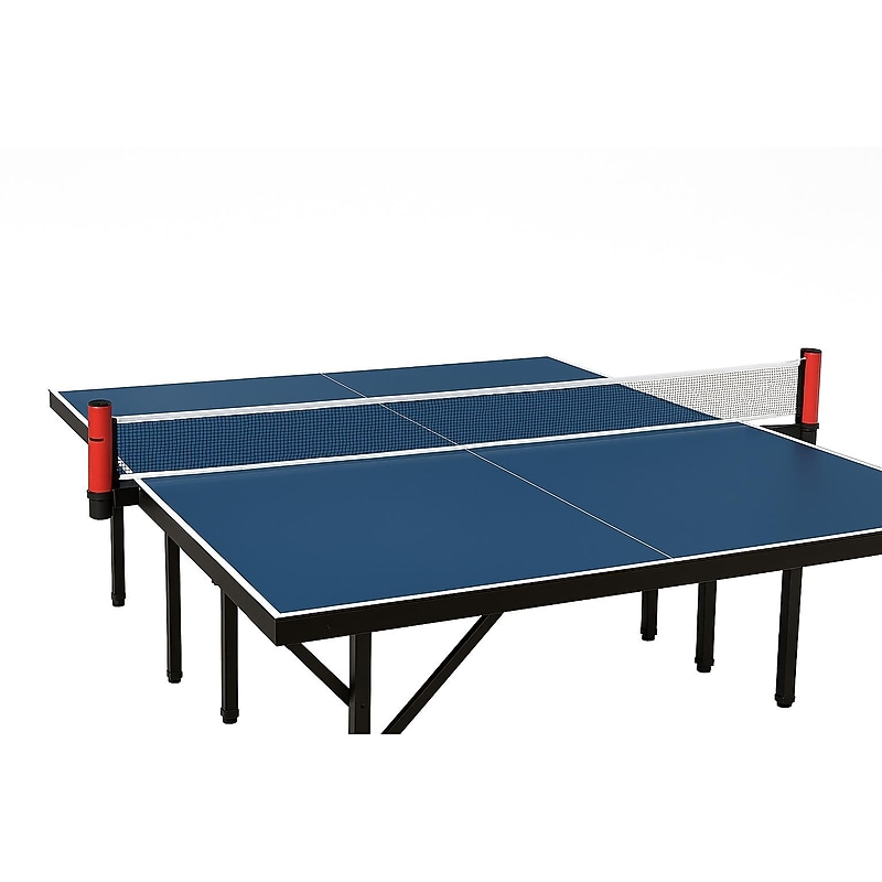 S&S Portable Table Tennis Net, Black/Red (W14025) image 1