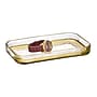 mDesign Glass Accessory Tray, Clear/Soft Brass (26040)~#|#~935ED2A3-15EB-45E5-ADE123DB80EE9E9E_sc7