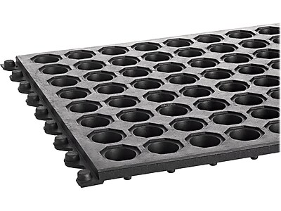 Crown Mats Safety-Step Perforated Safety Mat, 36″ x 36″, Black (KM RG33BK) Sansujyuku sansujyuku.com