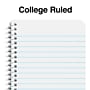 Staples Memo Pad, 4" x 6", College Ruled, Assorted Colors, 50 Sheets/Pad, 5 Pads/Pack (ST11495N)~#|#~93745606-734A-4348-90B5C95B21F9F8E1_sc7