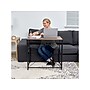 Advantus Flipshelf 32"W Computer Desk, Wood Grain/Black (39338)~#|#~9378D095-70E0-44D8-9C9F7C7470172E54_sc7