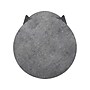 Household Essentials Graystone 21"Dia. Laminate Round End Table, Rustic Slate Concrete/Black (8092-1)~#|#~9383A4A8-CF1A-401B-88A443F61E4C934F_sc7