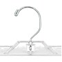 National Hanger 12" Plastic Skirt/Pant Hanger, Clear, 100/Pack (611PCC)~#|#~938F7F3D-6611-49DA-A1AB6483068DE9E1_sc7