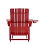 Flash Furniture Halifax Adirondack Chair with Cup Holder and Pull Out Ottoman, Red (LEHMP1045110RD)~#|#~93916610-5254-4935-9B8D5D96F920B363_sc7