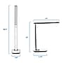 Mount-It! Turcom LED Desk Lamp, 16", with USB Port, White (TS-7005)~#|#~9398C556-5FFB-4126-B8BD5173CE1920E1_sc7