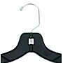 Nahanco Heavy Weight Plastic Clothes Hangers, Black, 100/Pack (2500)~#|#~939BFC38-938C-4F1E-80861321A4FCA31D_sc7